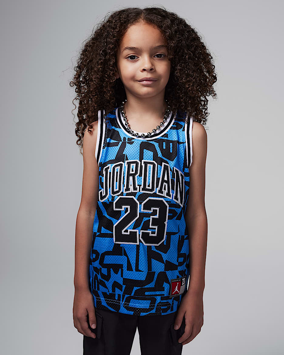 Jersey estampado para niños talla pequeña Jordan 23 - Azul leyenda