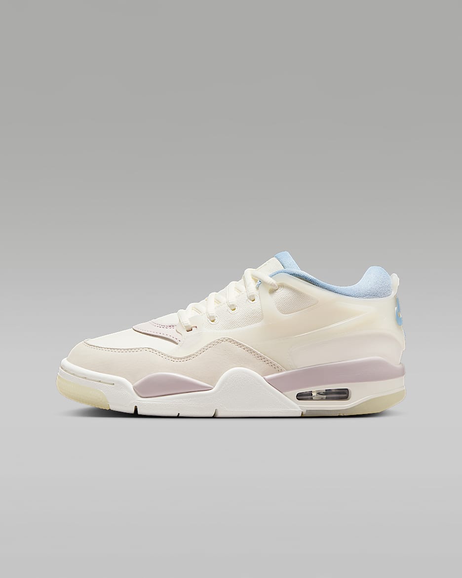 Boty Air Jordan 4 RM pro větší děti - Sail/Sail/Pale Ivory/Light Armory Blue