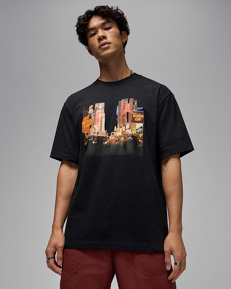 Jordan T-Shirt (Herren) - Schwarz