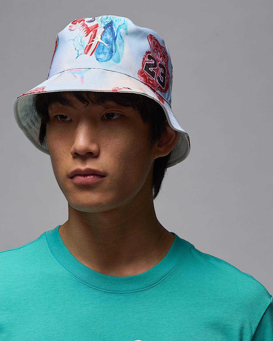 Gorro tipo pescador reversible Jordan Apex - Vela/Vela