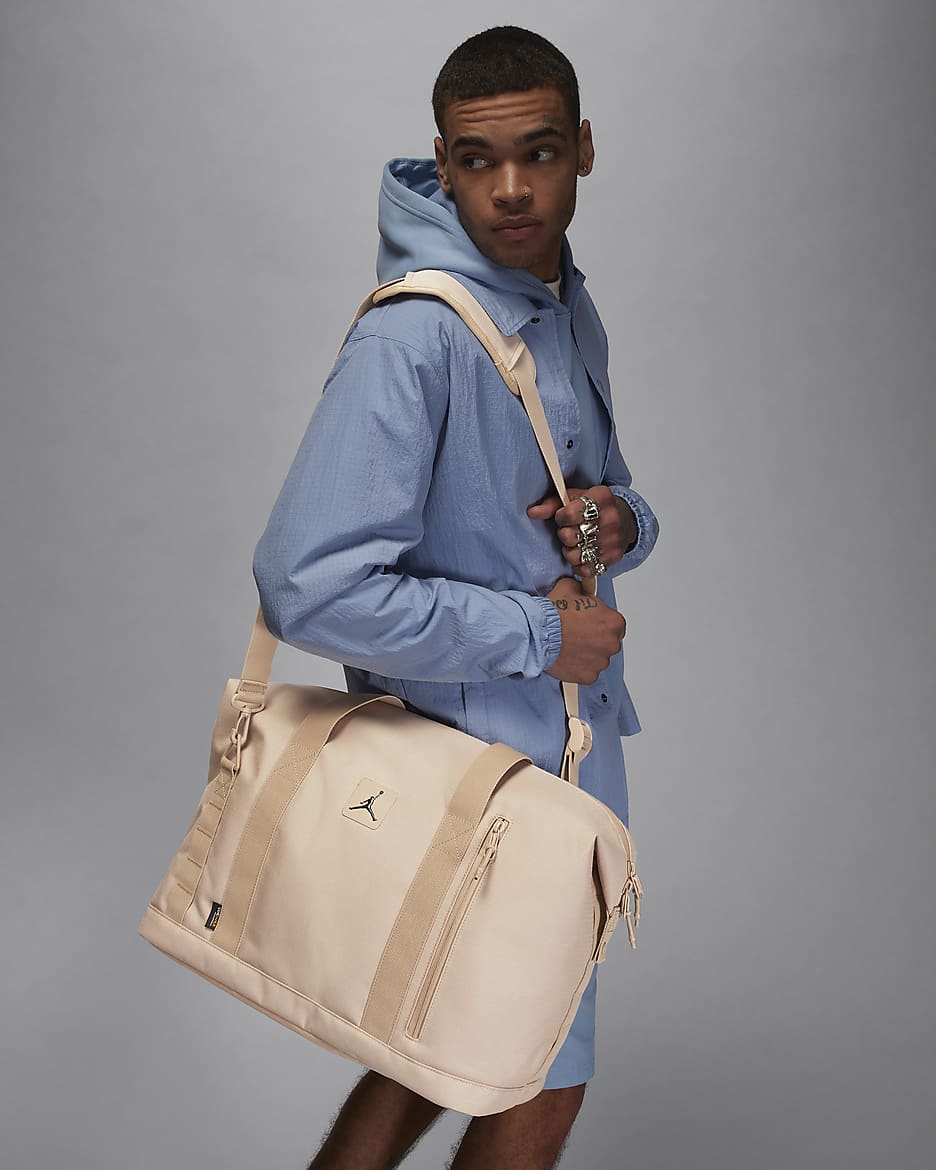 Jordan Flight Duffle Sporttasche (40 l) - Legend Medium Brown/Schwarz