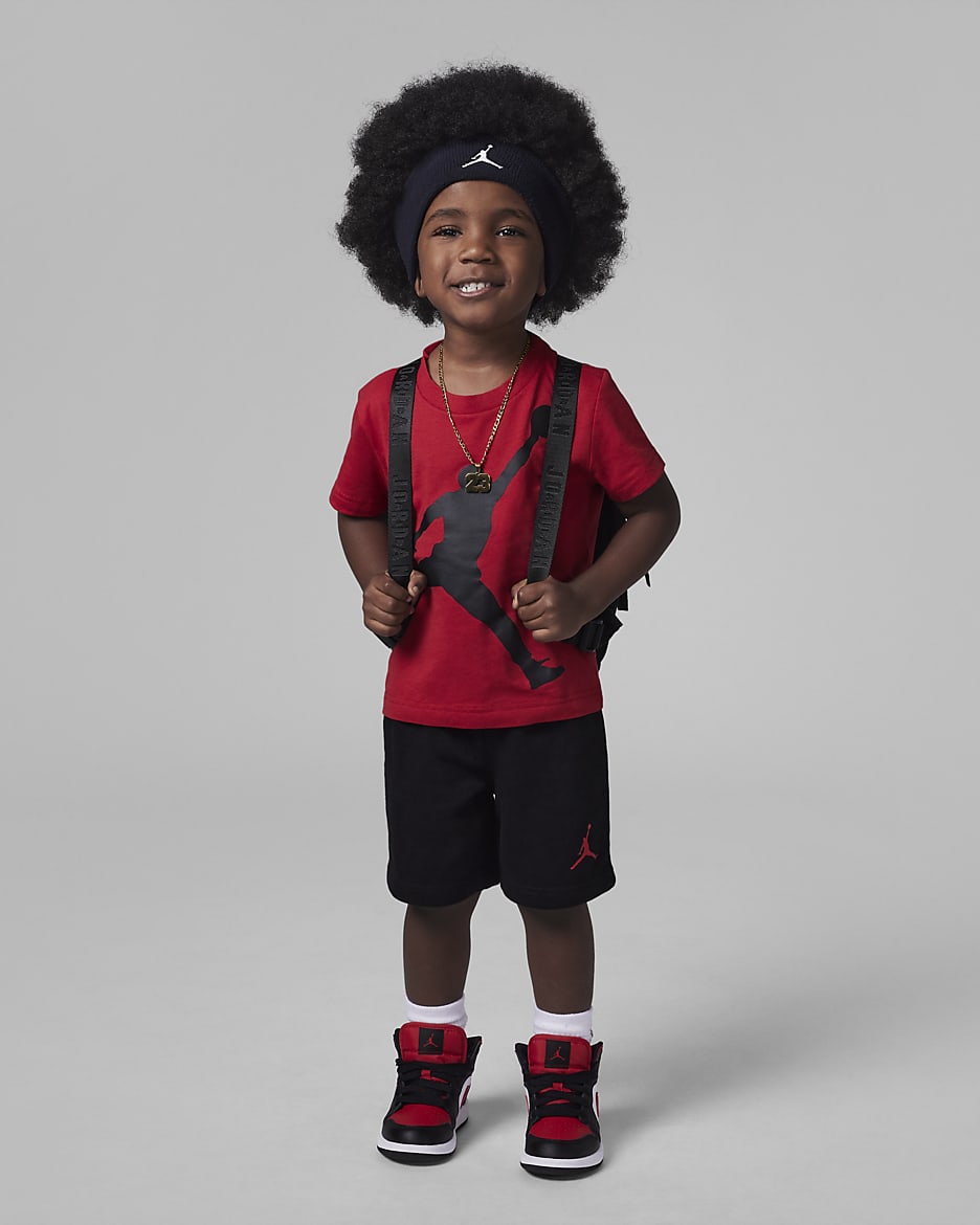 Jordan Toddler Jumpman 2-Piece Shorts Set - Black