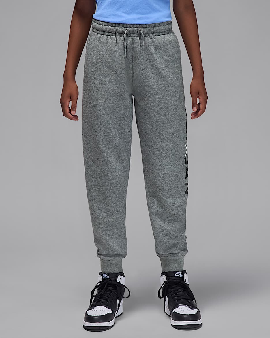 Jordan Pantalons Baseline de teixit Fleece - Nen/a - Carbon Heather