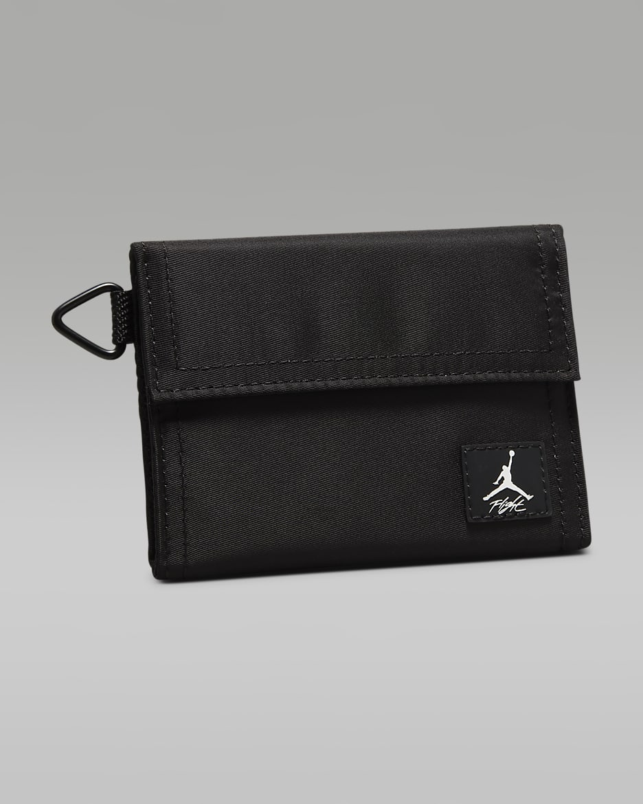 Cartera tríptica Flight para hombre Jordan - Negro