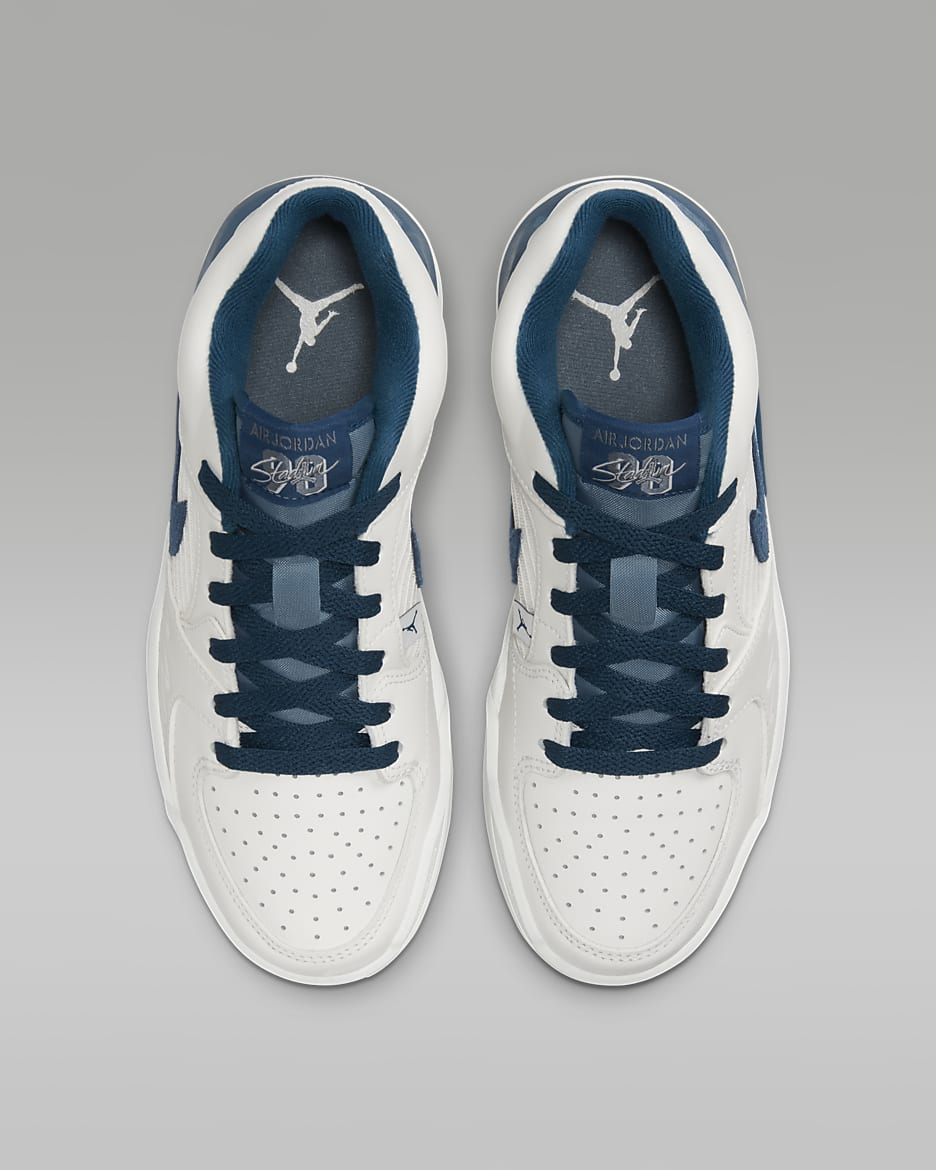 รองเท้าผู้หญิง Jordan Stadium 90 - Sail/Ozone Blue/Sky J French Blue