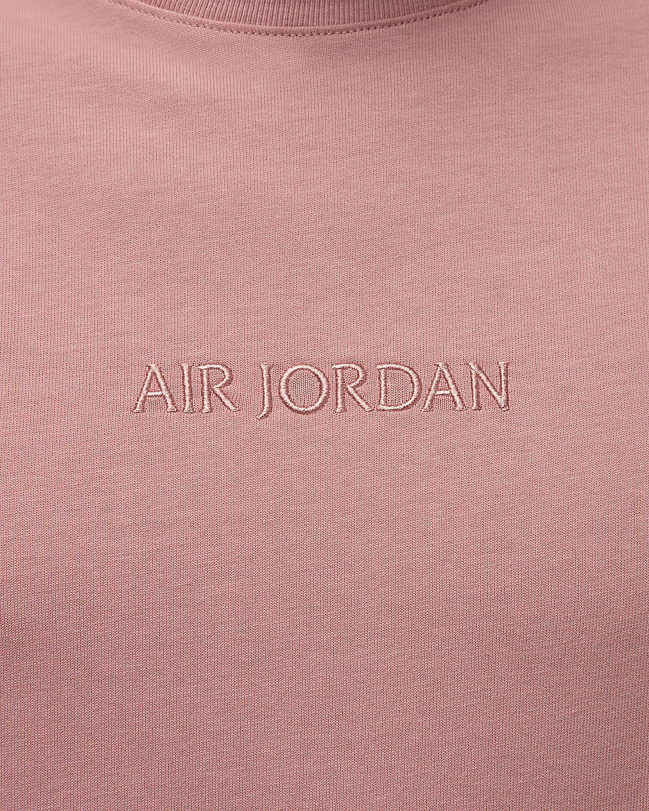 Air Jordan Wordmark Men's T-Shirt - Rust Pink