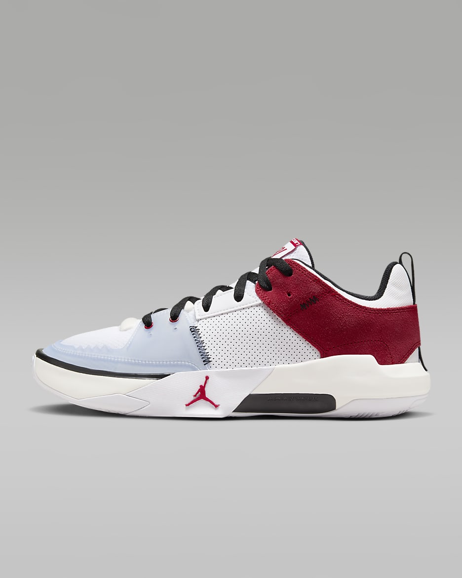 Jordan One Take 5 PF Men's Shoes - White/Sail/Black/Gym Red