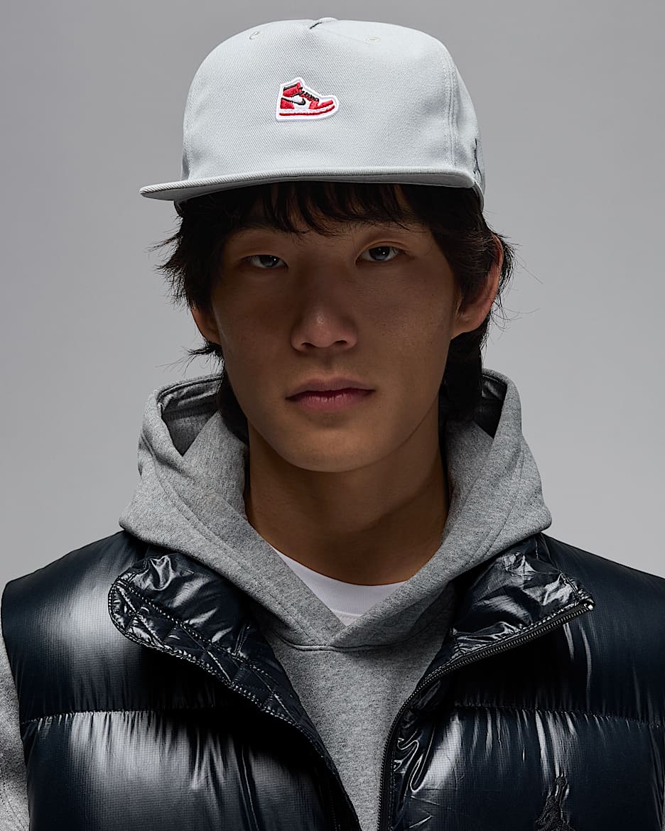 Casquette structurée Jordan Pro - Light Smoke Grey