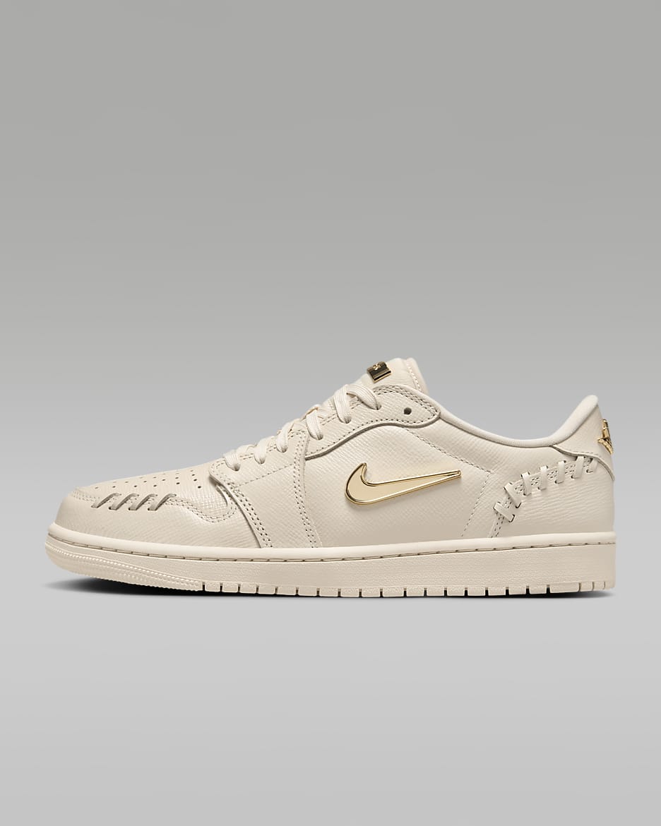 Air Jordan 1 Low Method of Make Shoes - Legend Light Brown/Metallic Gold