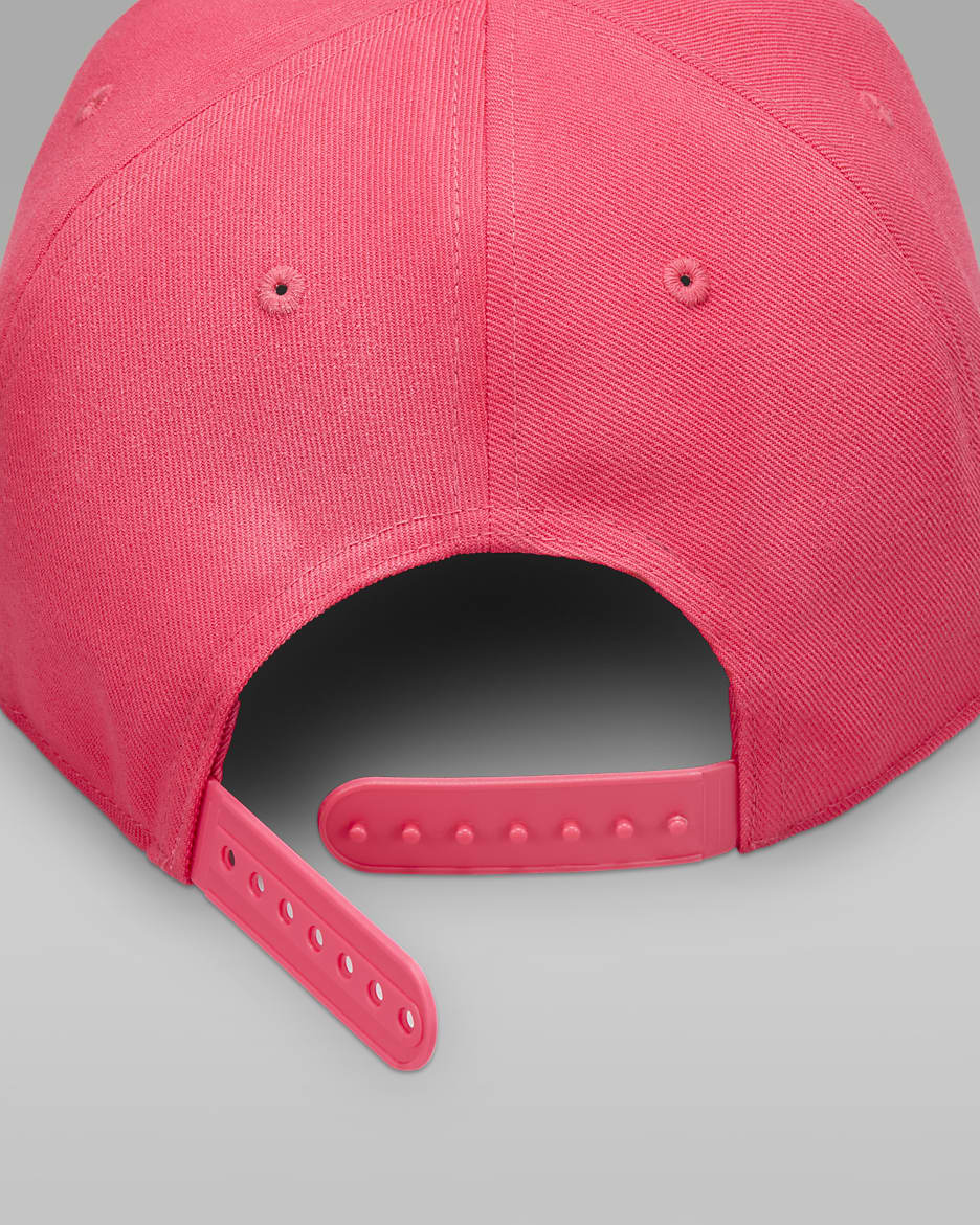 Gorra con visera plana sin estructura Air Jordan Pro - Rosa margarita/Vela