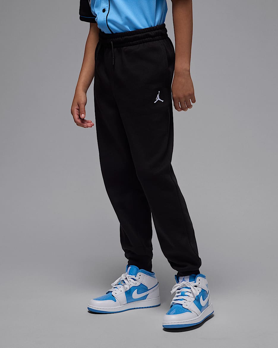 Jordan Brooklyn Fleece Big Kids' Pants - Black