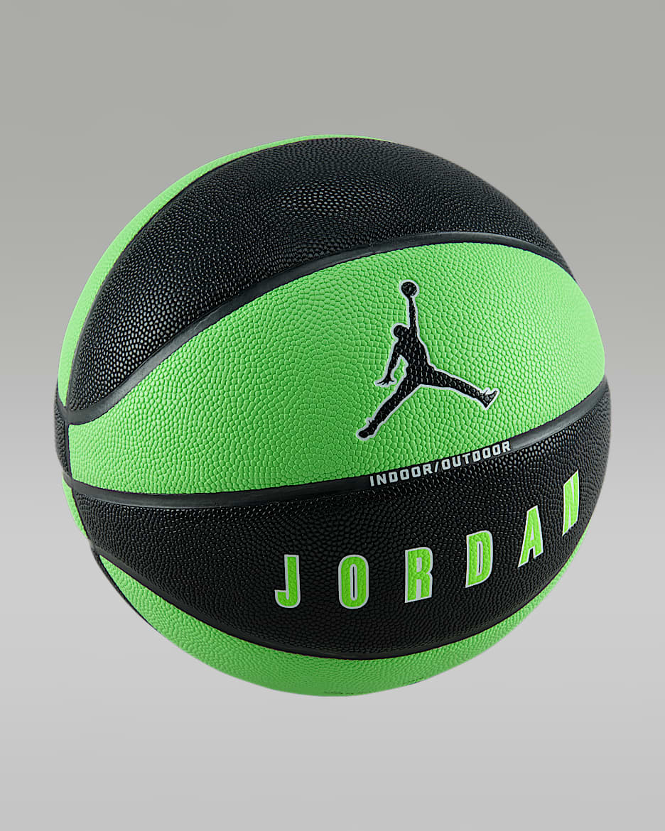 Jordan Ultimate 2.0 8P Basketball (nicht aufgeblasen) - Schwarz/Electric Green/Electric Green/Weiß