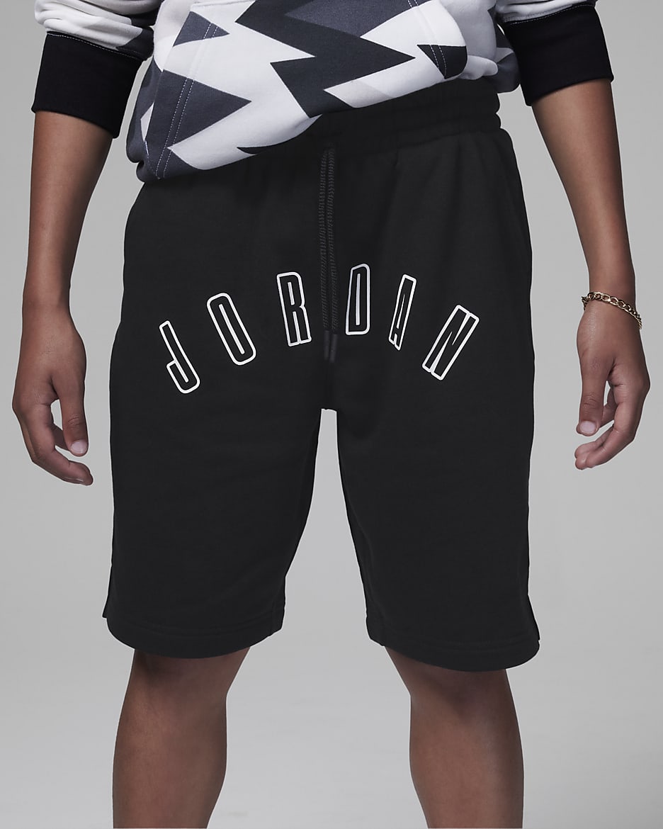ジョーダン MJ フライト MVP フレンチ テリー ショートパンツ ジュニアショートパンツ - ブラック