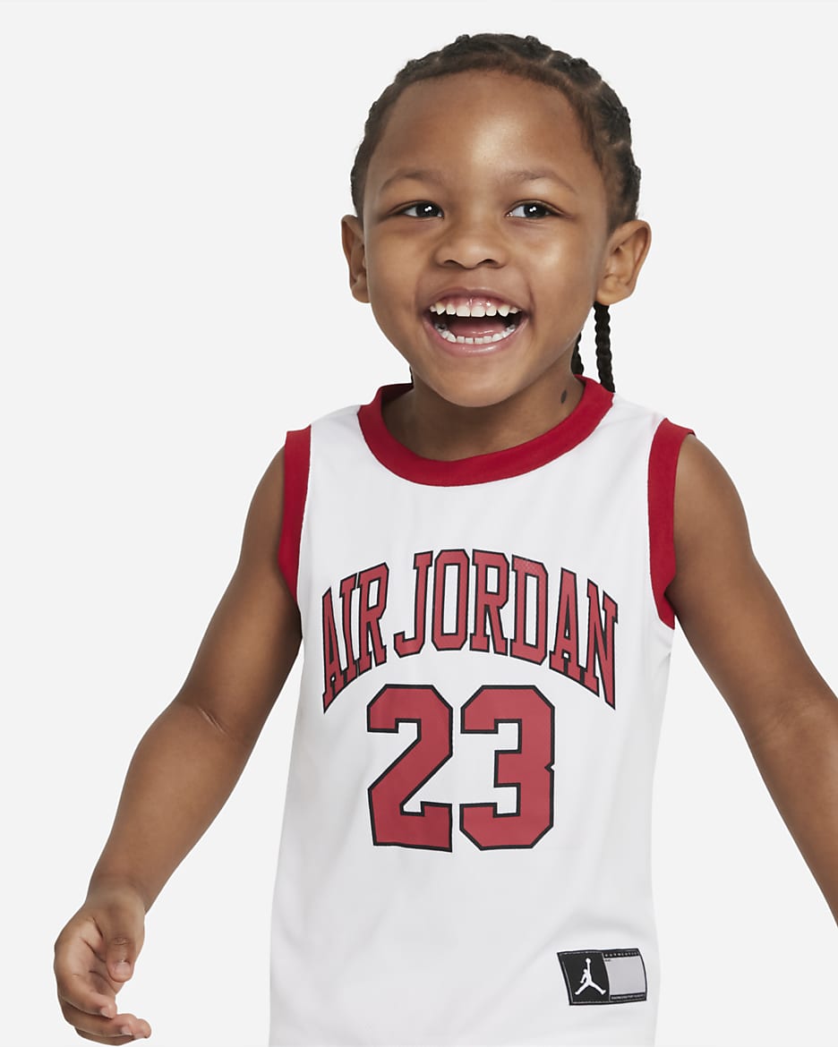 Jordan Toddler Jersey and Shorts Set - Gym Red