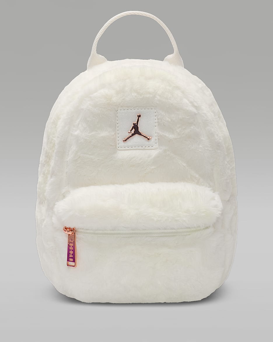 Minimochila de piel sintética para niños talla grande Jordan (4 l) - Vela