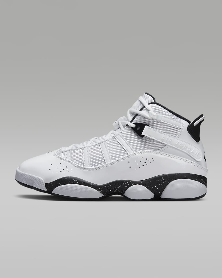 Tenis para hombre Jordan 6 Rings - Blanco/Blanco/Negro