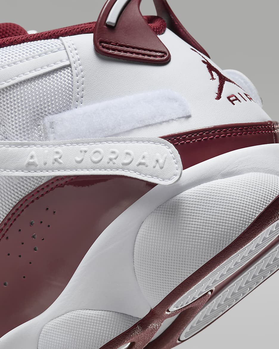 Tenis para hombre Jordan 6 Rings - Blanco/Rojo team