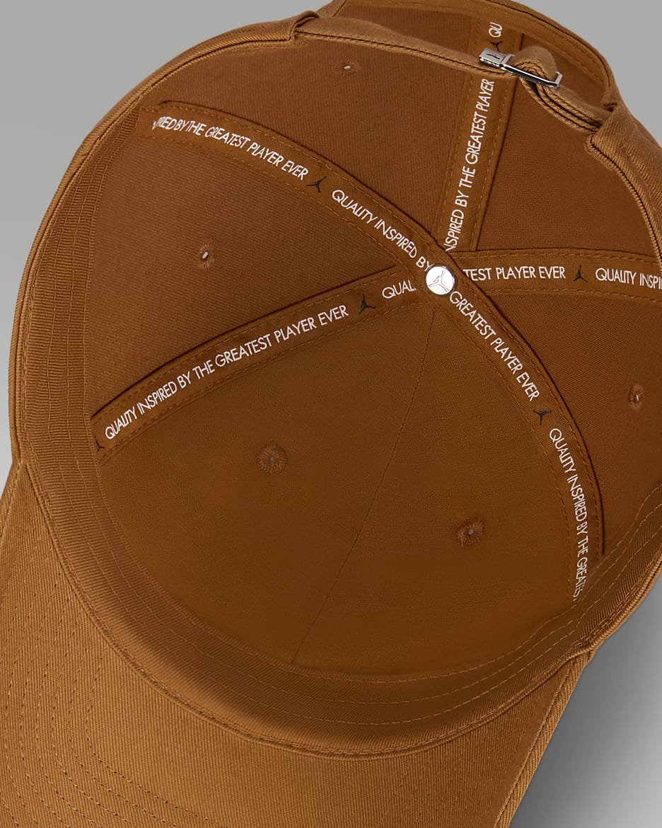 Jordan Club Unstructured Curved-Bill Hat - Desert Bronze/Black