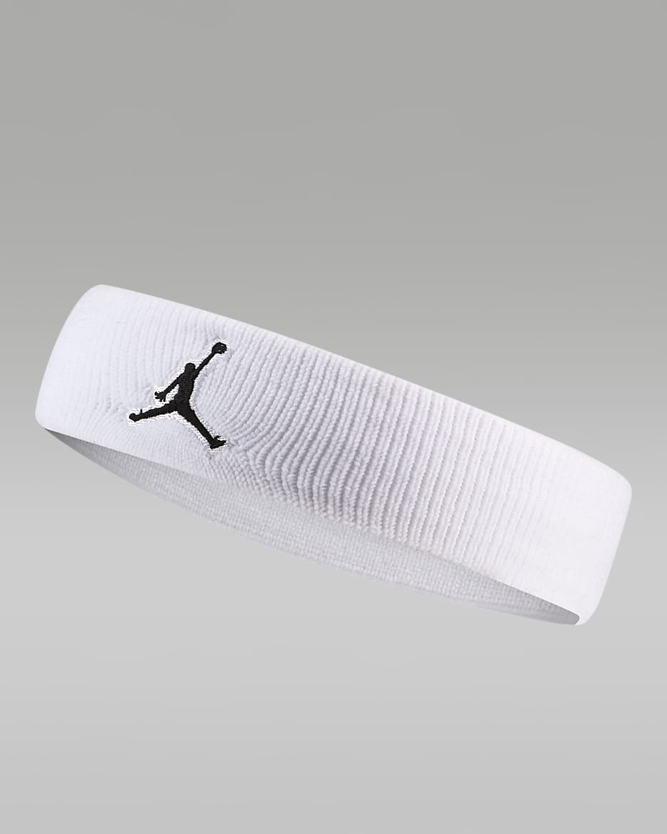 Bandeau Jordan Dri-FIT Jumpman - Blanc/Noir