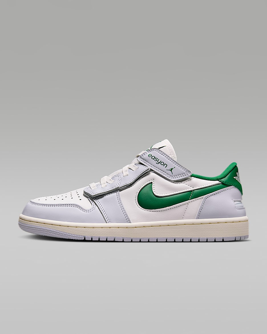 Air Jordan 1 Low EasyOn Men's Shoes - Summit White/Pure Platinum/Sail/Pine Green