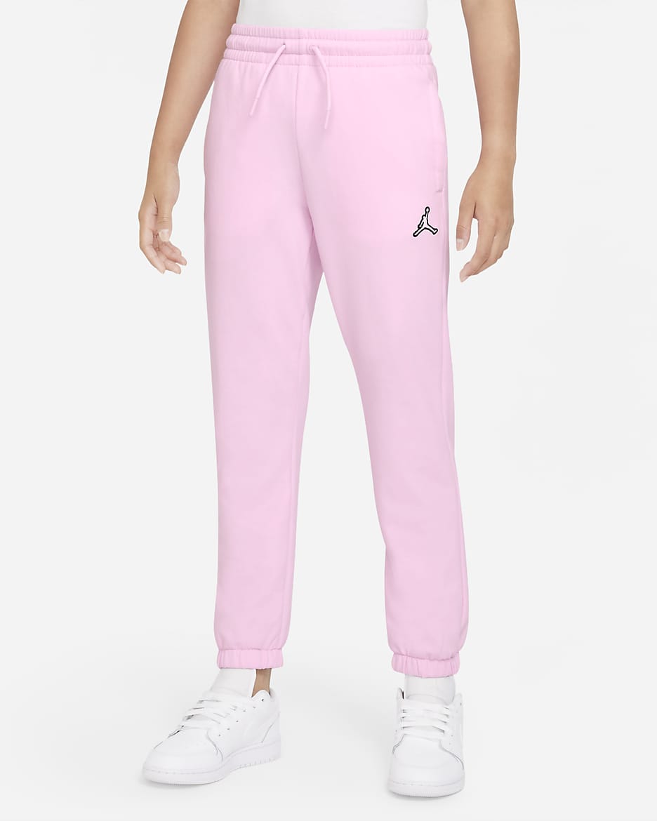 Jordan Older Kids' (Girls') Trousers - Pink Foam