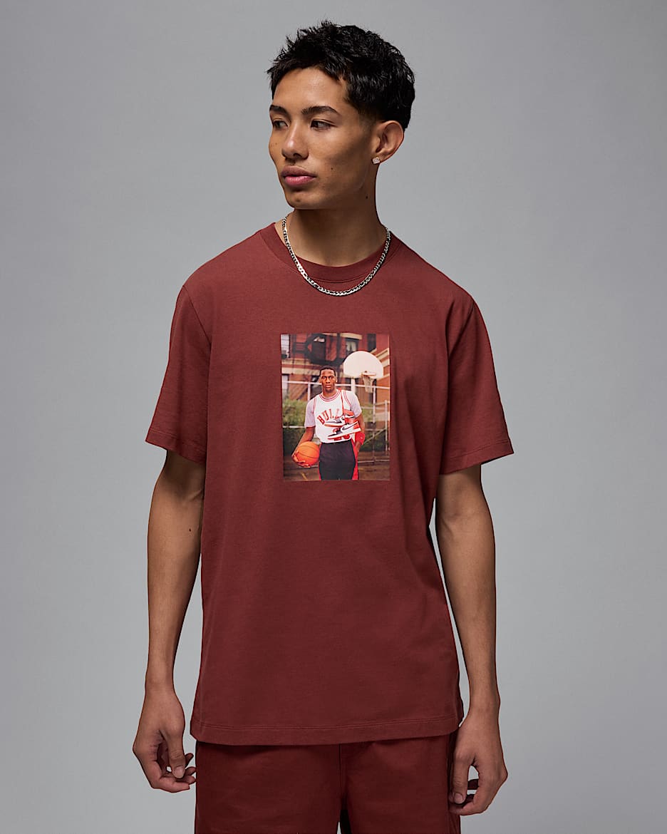 Jordan Brand Men's Photo T-Shirt - Dark Pony/Black