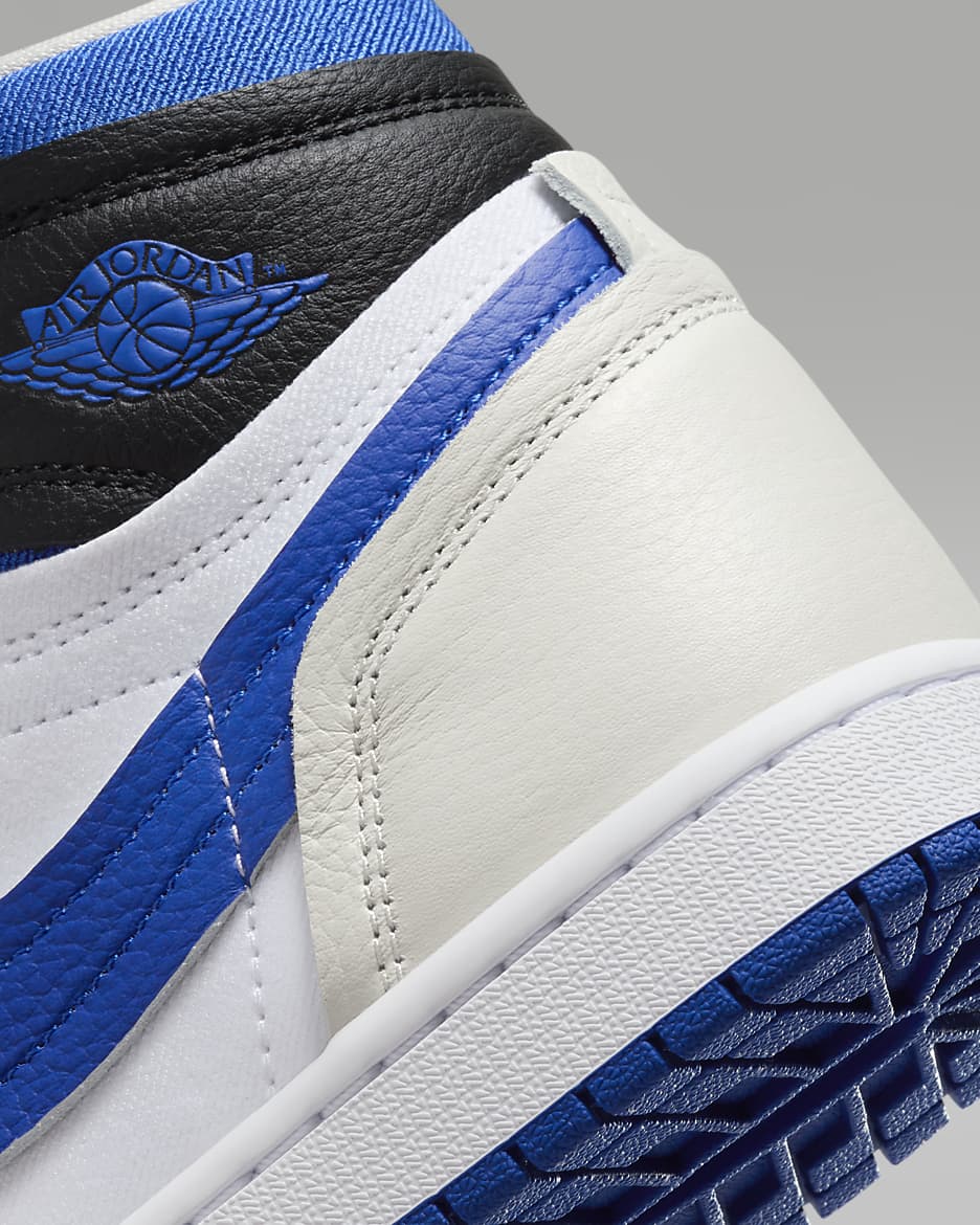 Air Jordan 1 High Method of Make schoenen - Zwart/Wit/Sail/Game Royal