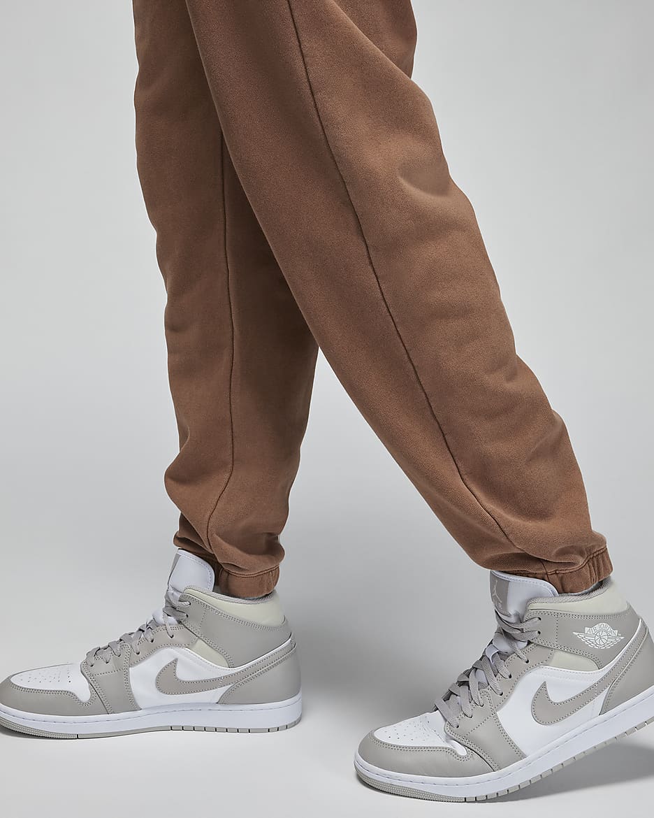 Jordan Flight Fleece joggebukse til herre - Light British Tan