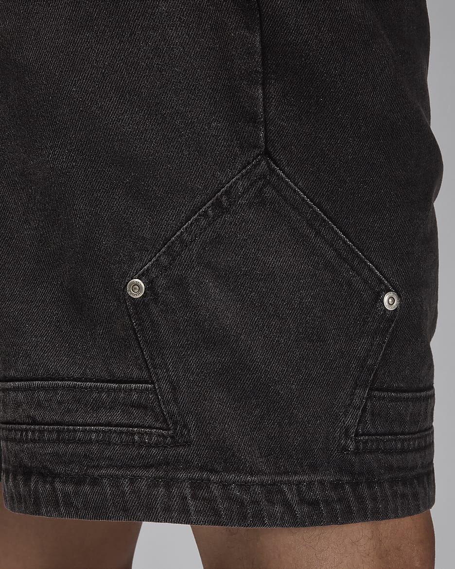 Short en denim Air Jordan pour homme - Noir