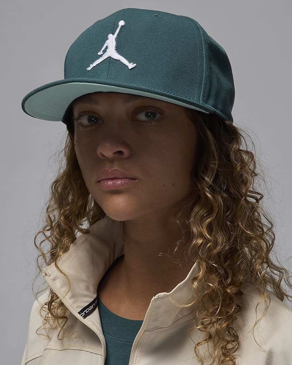 Jordan Jumpman Pro Adjustable Cap - Oxidised Green/Light Dew/White