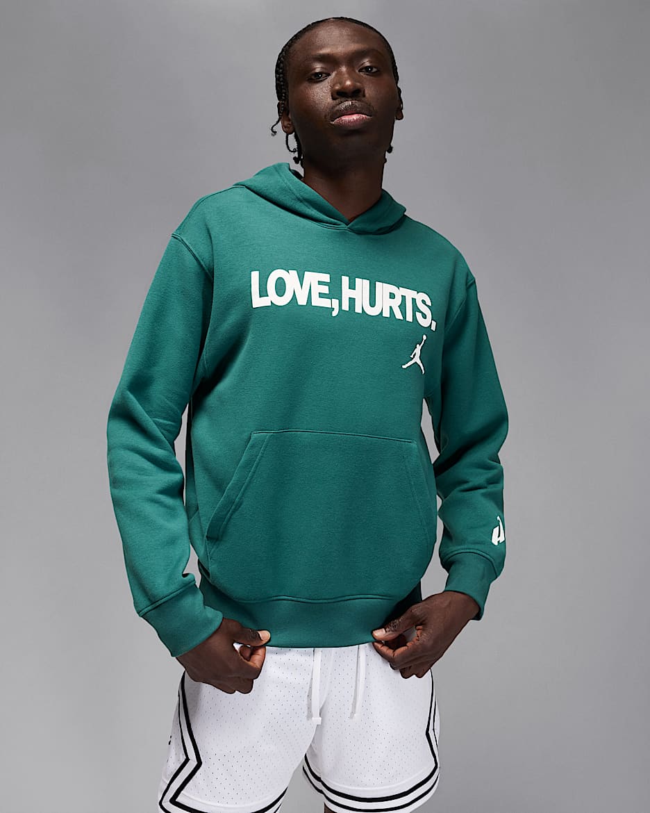 Jordan Sport Men's Fleece Hoodie - Sport Teal