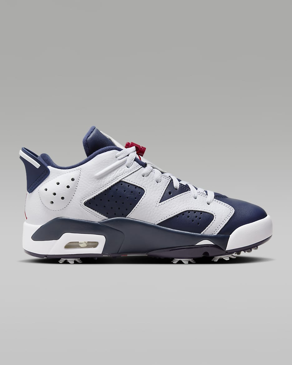 Jordan Retro 6 G Men's Golf Shoes - White/Varsity Red/Midnight Navy