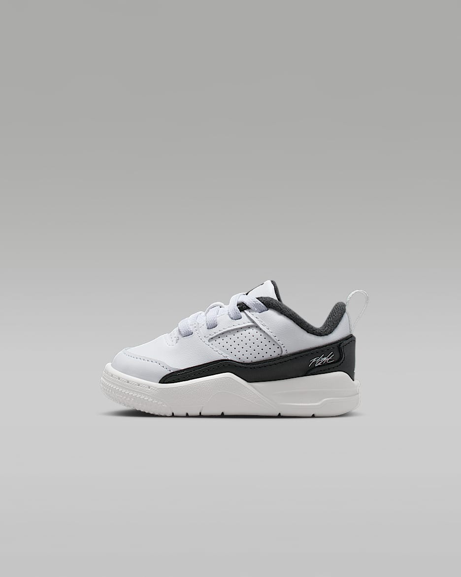 Jordan Flight Court Baby/Toddler Shoes - White/Sail/Black