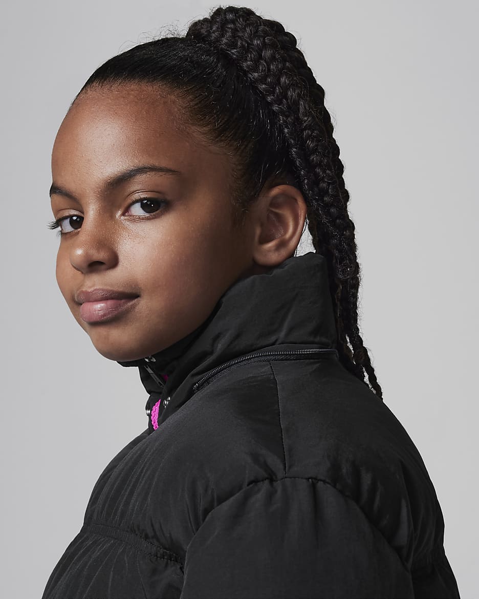 Jordan Older Kids' Heaviest Weight Puffer - Black