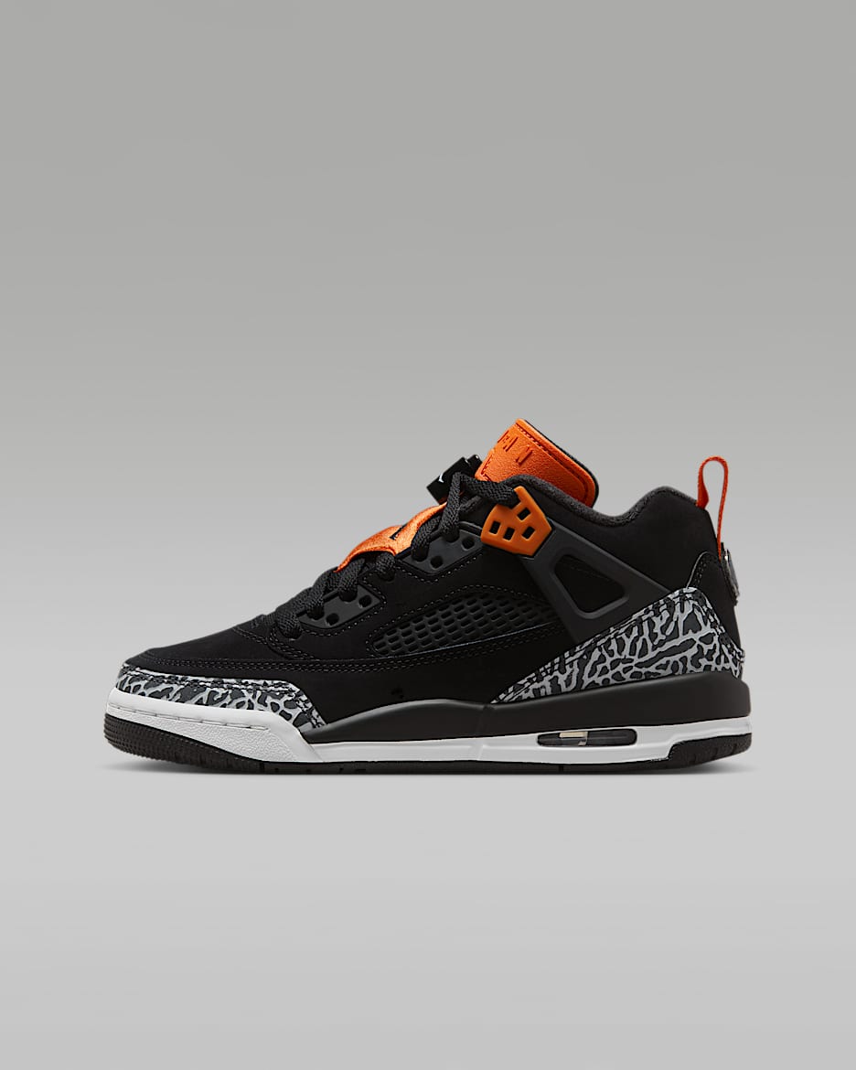 Scarpa Jordan Spizike Low – Ragazzo/a - Nero/Starfish/Bianco/Nero