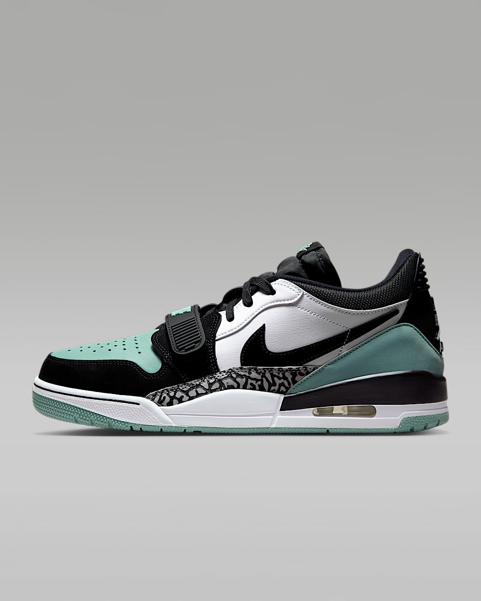 Tenis para hombre Air Jordan Legacy 312 Low - Blanco/Mineral/Gris lobo/Negro