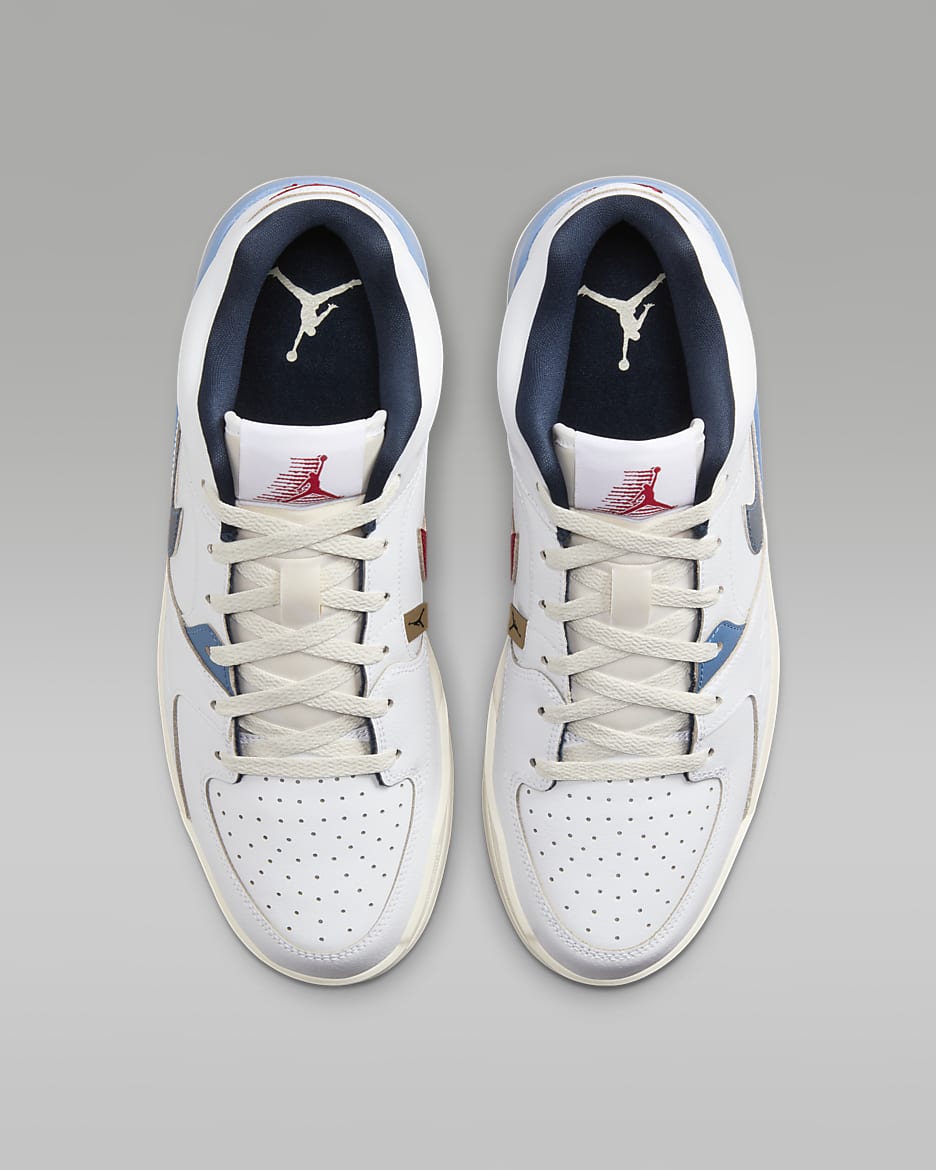 Jordan Stadium 90 Men's Shoes - White/Pale Ivory/Aegean Storm/Armoury Navy