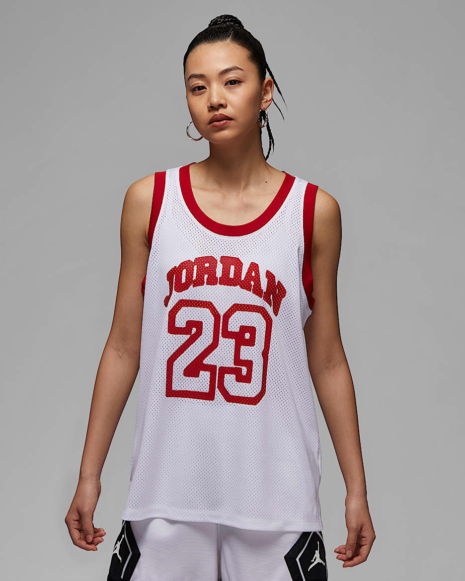 Jordan Women's Jersey - White/Varsity Red/Varsity Red