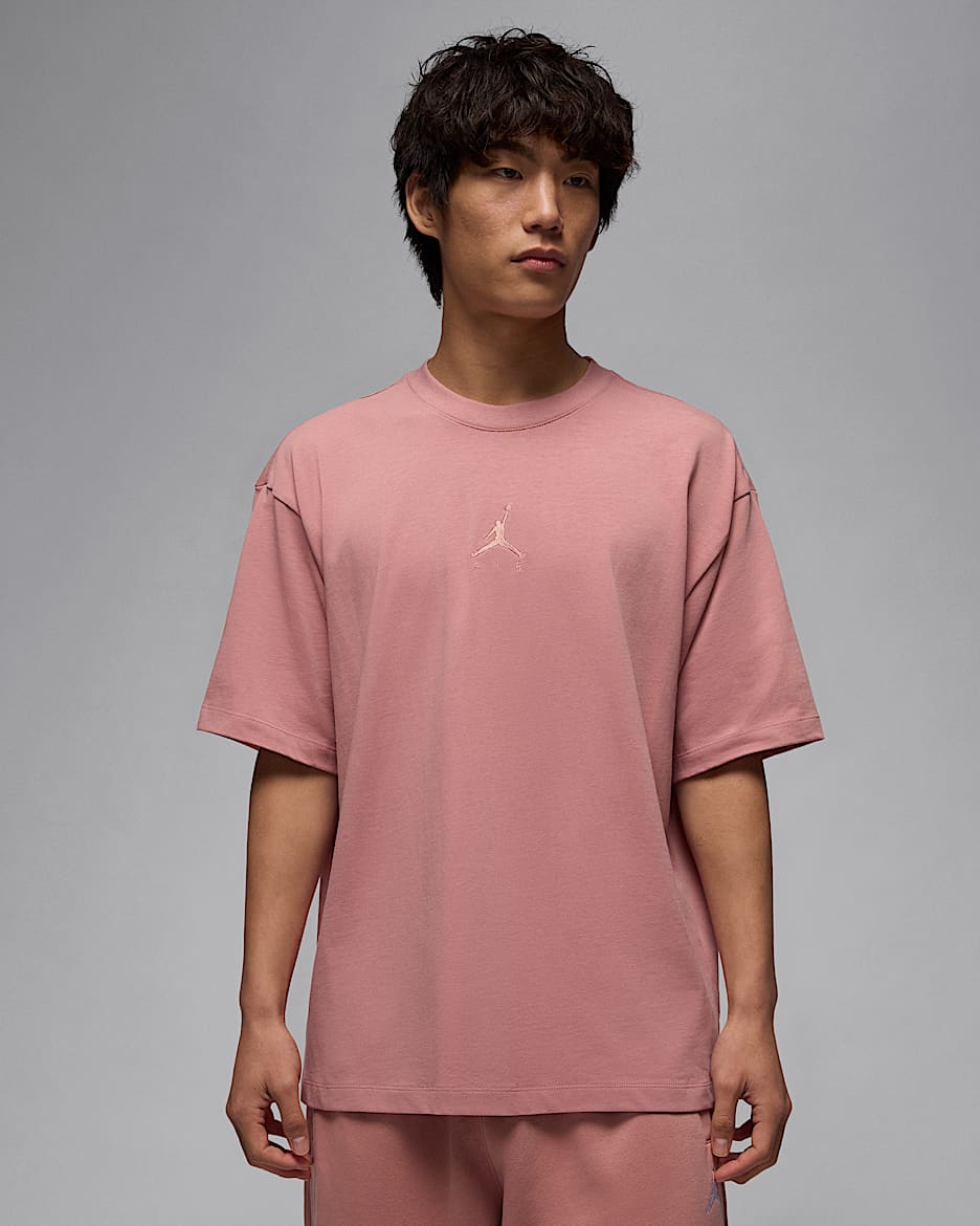 Playera oversized para hombre Jordan Flight Essentials - Rosa óxido/Rosa óxido