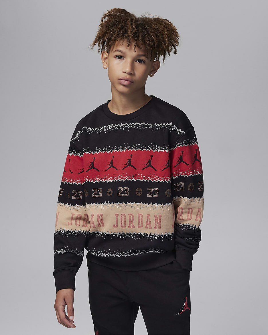 Jordan fleece crew hot sale