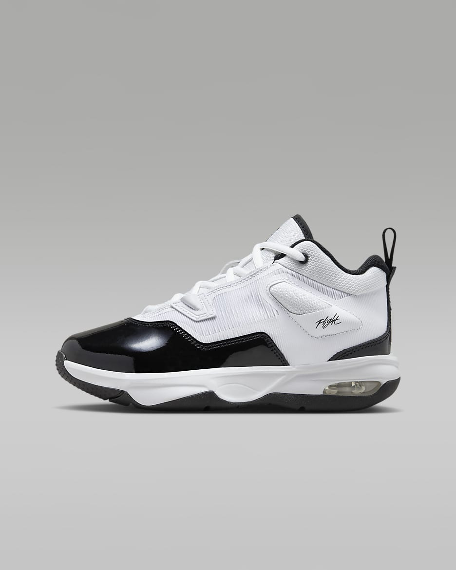 Tenis para niños grandes Jordan Stay Loyal 3 - Blanco/Negro
