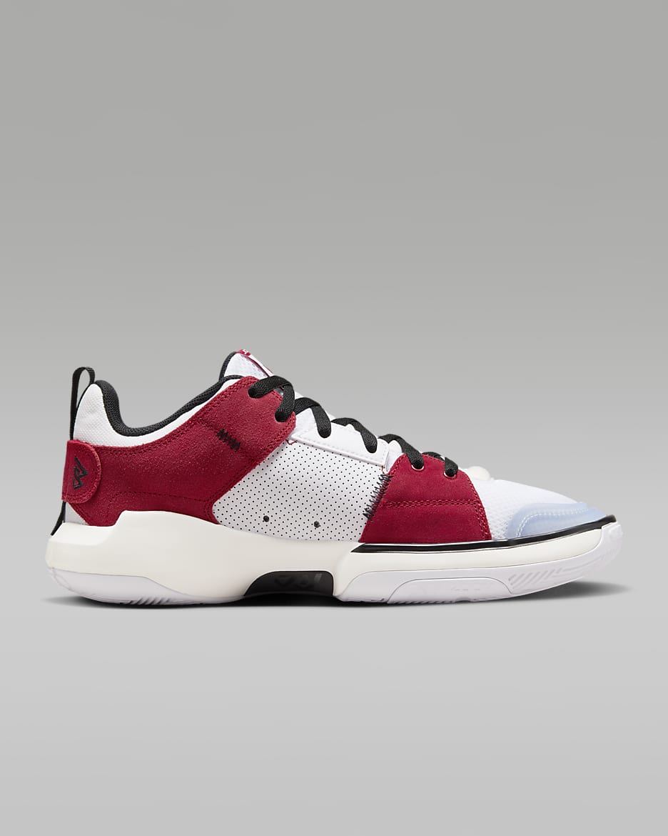 Jordan One Take 5 PF Men's Shoes - White/Sail/Black/Gym Red