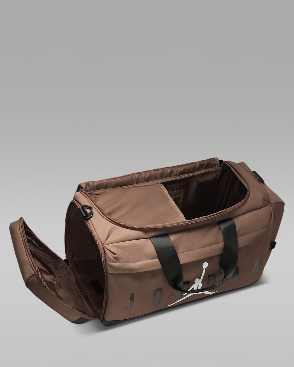 Maleta duffel (62.5 L) Jordan Velocity - Marrón arqueo