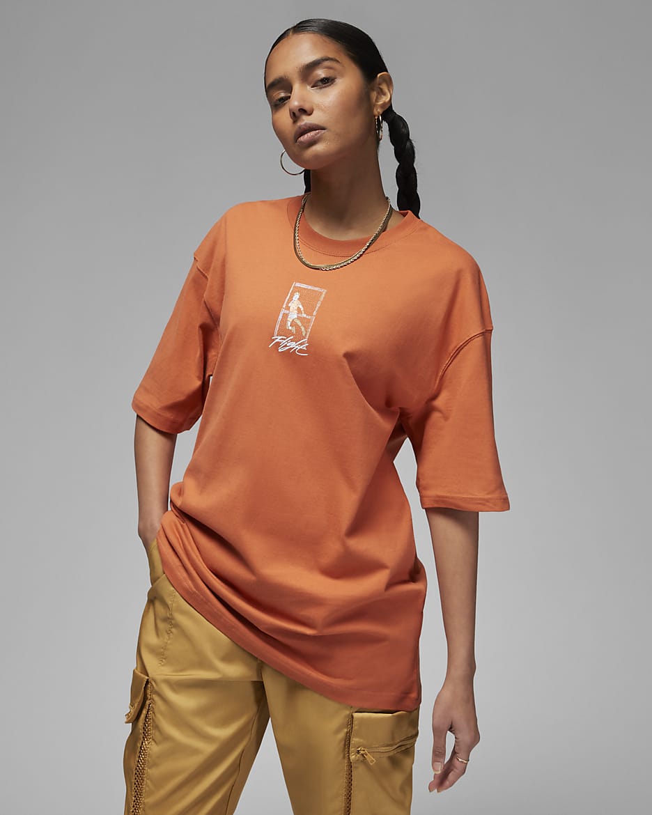 Jordan Flight 女款 T 恤 - Light Sienna