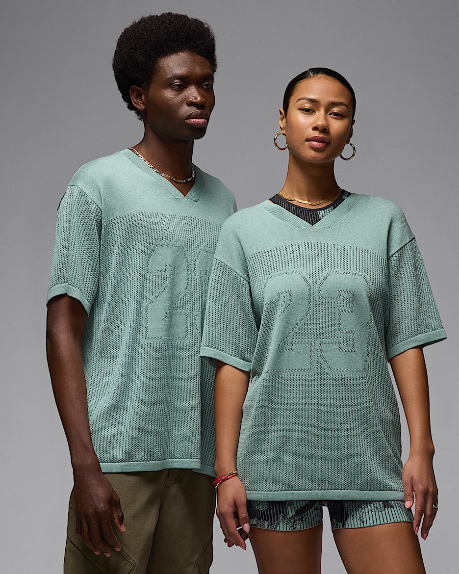Air Jordan Men's Knit Jersey Top - Mineral/Mineral Slate