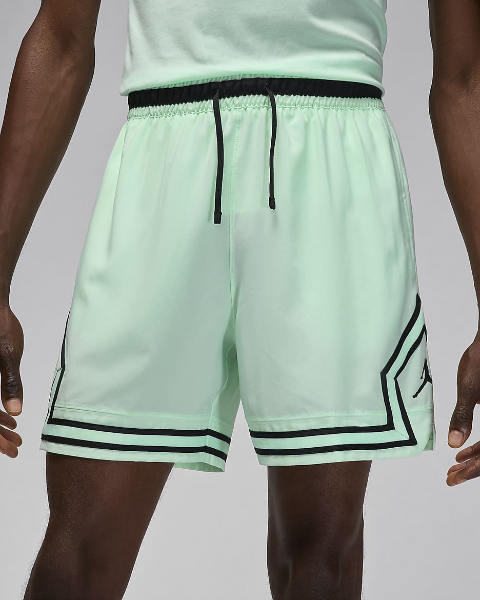 Shorts Diamond in tessuto Dri-FIT Jordan Sport – Uomo - Mint Foam/Nero/Nero