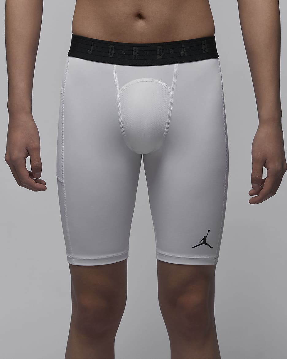 Jordan Sport Dri-FIT Men's Compression Shorts - White/Black