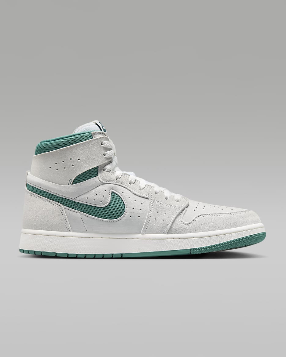 Air Jordan 1 Zoom CMFT 2 Men's Shoes - Summit White/Oxidized Green/Bicoastal