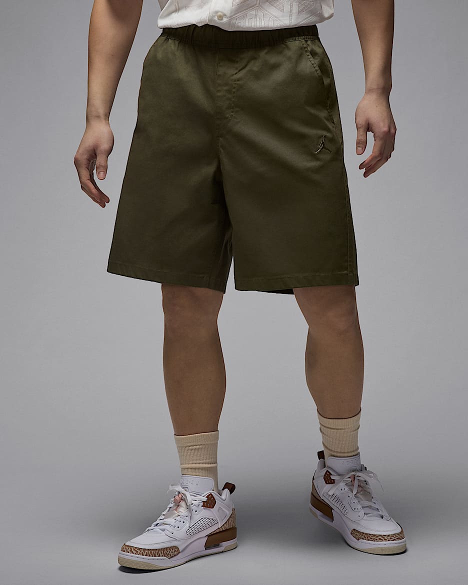 Shorts in tessuto Jordan Essentials – Uomo - Medium Olive/Medium Olive