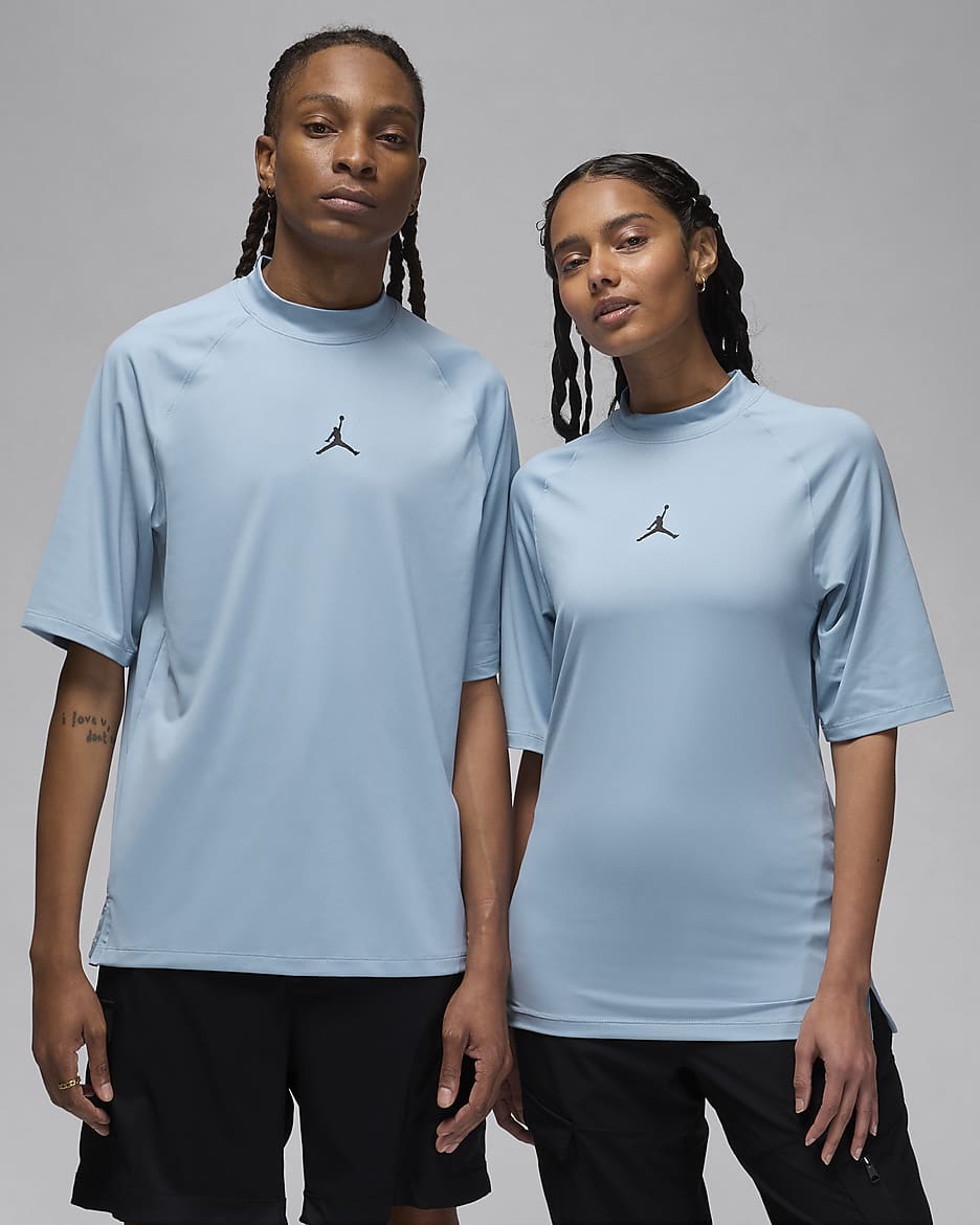 Jordan Dri-FIT Sport férfi golfpóló - Blue Grey/Fekete